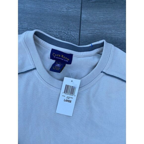 Club room By Charter Club Sweater 100%cotton, size L - Picture 4 of 6